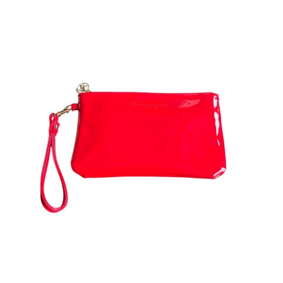 COPY - ADRIENNE VITTADINI Red Clutch Purse with Phone Charger Lightning Connect… - Picture 3 of 10